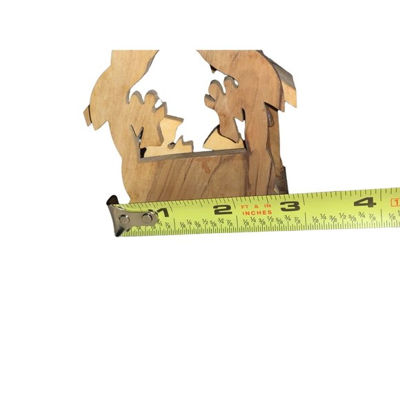 Wood Nativity Ornament or Table top Decor - Picture 12 of 14
